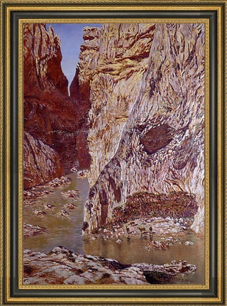 Antonio Munoz Degrain Desfiladero Framed Premium Canvas Print, 18"x27"