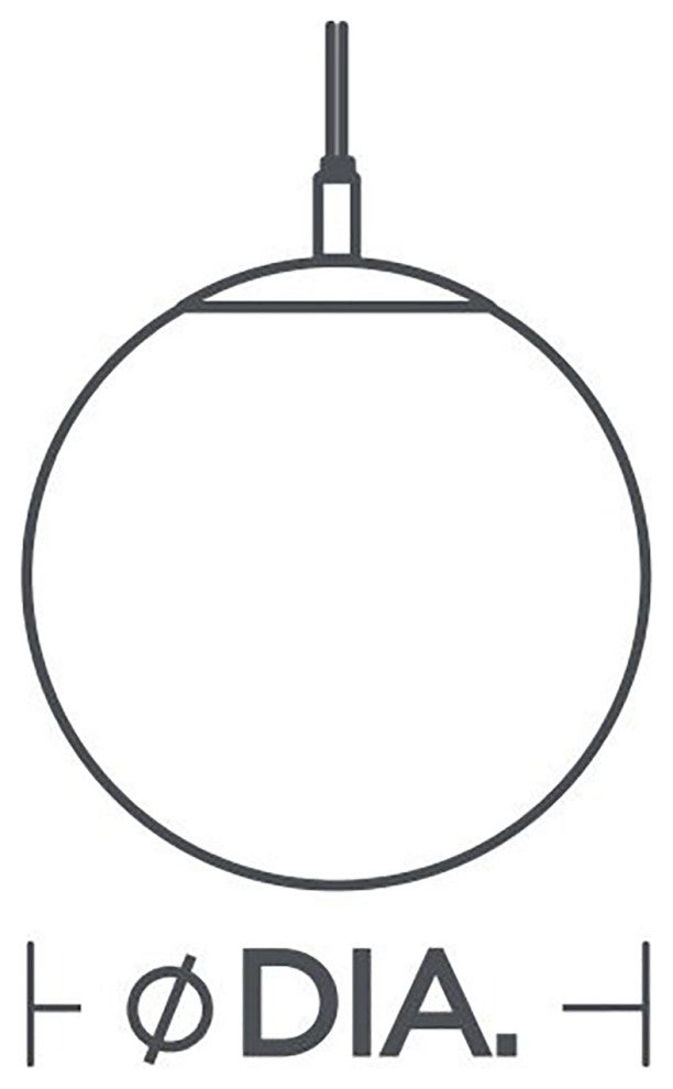 Loretto 11'' Pendant, Medium Base, Satin Brass