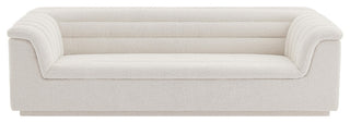 Cascade Upholstered Set, Cream, Boucle Fabric, Sofa