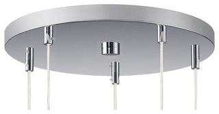 Woodbridge Lighting Pixie Chrome LED Pendant, 5l - 14"d