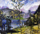 Lovis Corinth October Show at the Walchensee Wall Decal