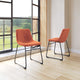 Smart Dining Chair, Set of 2 Burnt Orange