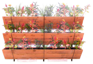 Three Tiered Bolt On Vertical Garden, 6'