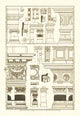 Details of Basilica at Vicenza and Library at Venice- Gallery Wrapped Canvas Art