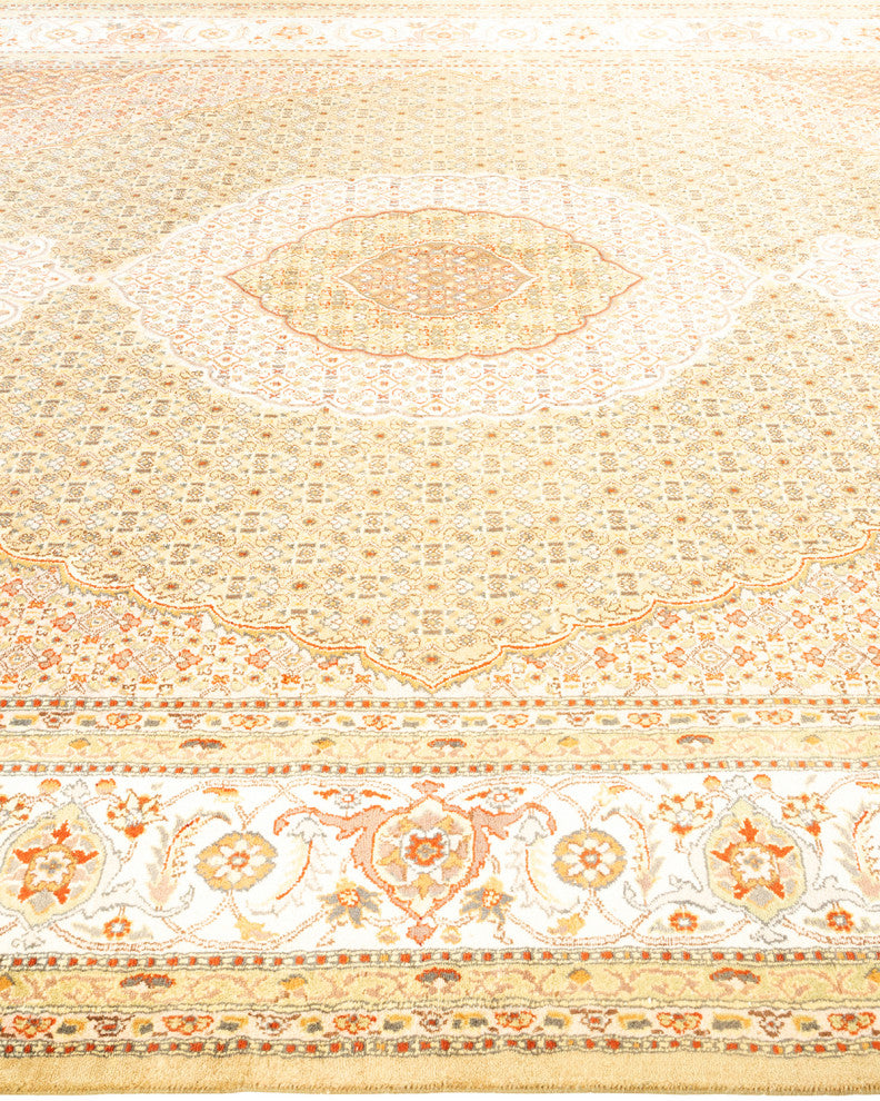 Kengtung One-of-a-Kind Hand-Knotted Area Rug Green, 8'2"x10'3"
