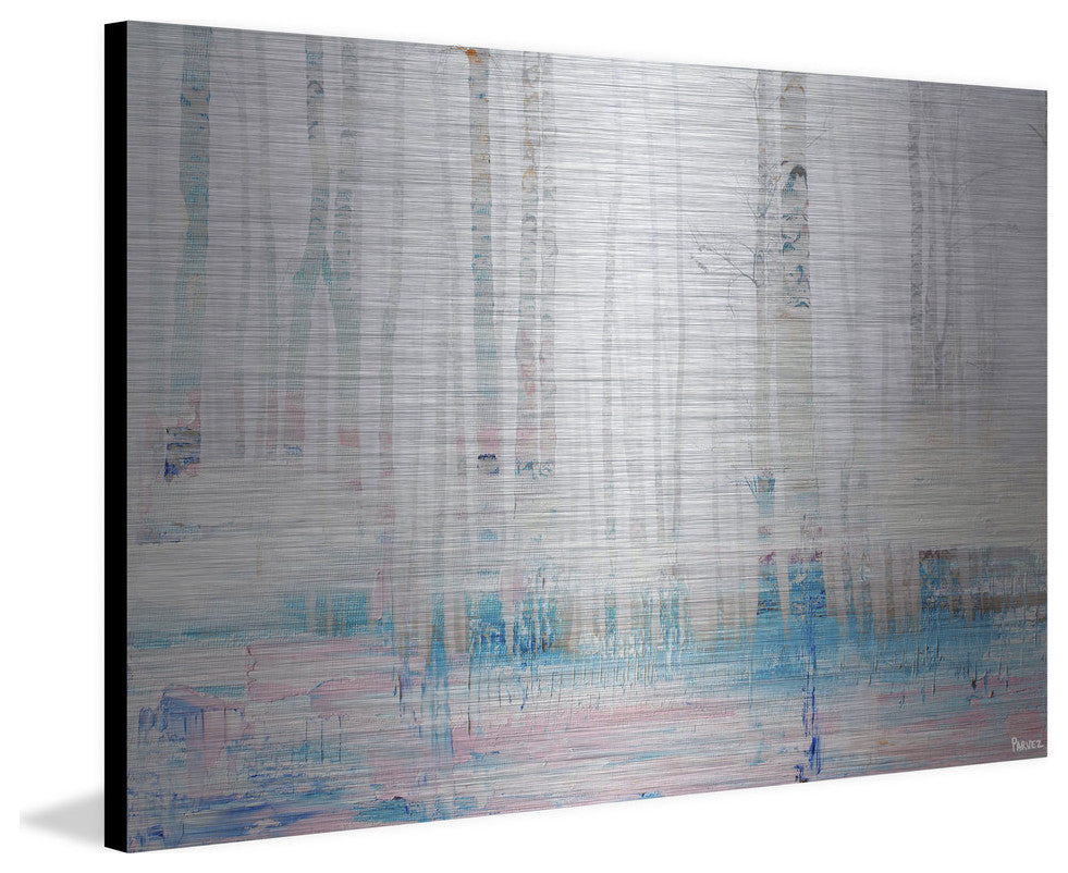 "Enlightened" Painting Print on Brushed Aluminum, 45"x30"