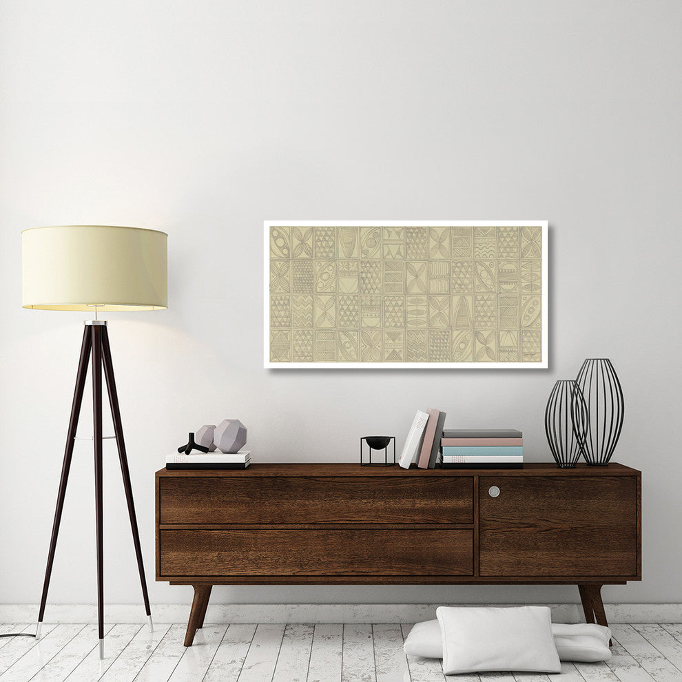 "Patterns of the Amazon I" Digital Paper Print by Kathrine Lovell, 50"x26"