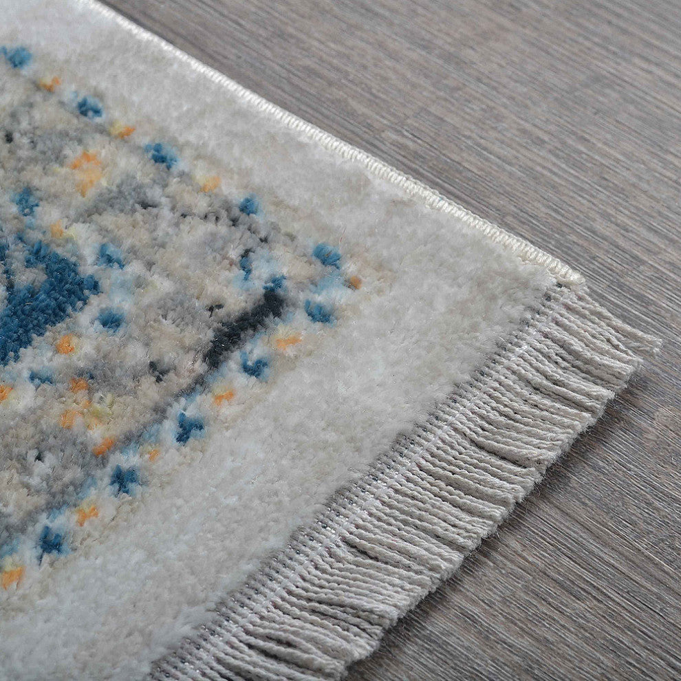 MACHINE MADE POLYESTER AREA RUGS  -Multicolor, Oriental ,Rugs for Living Room