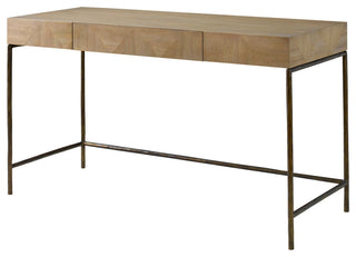 Uttermost Aristotle Natuiral Wood Modern Desk