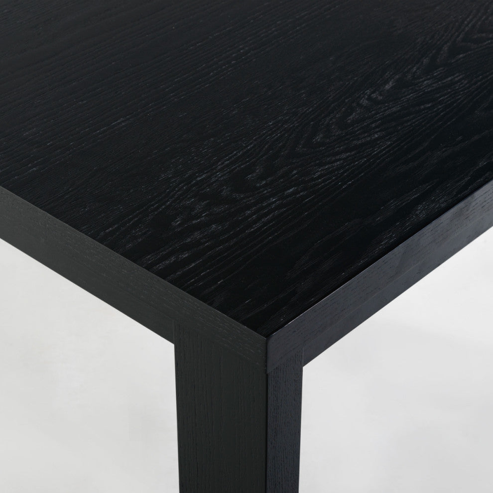 Safavieh Couture Desmond Extendable Dining Table, Black