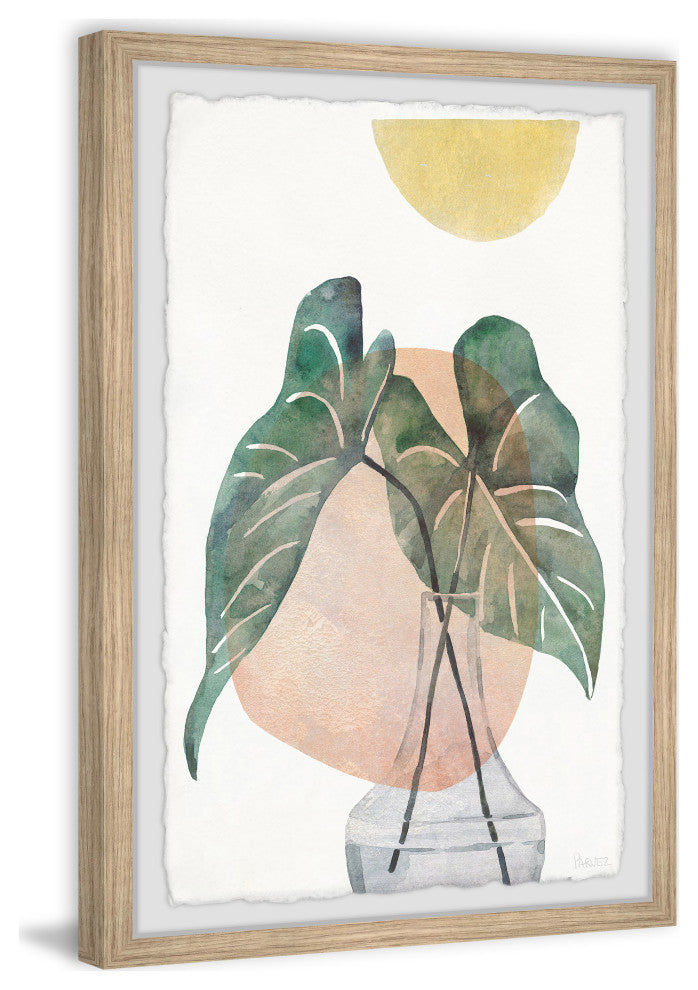 "Caladium Beauty" Framed Painting Print