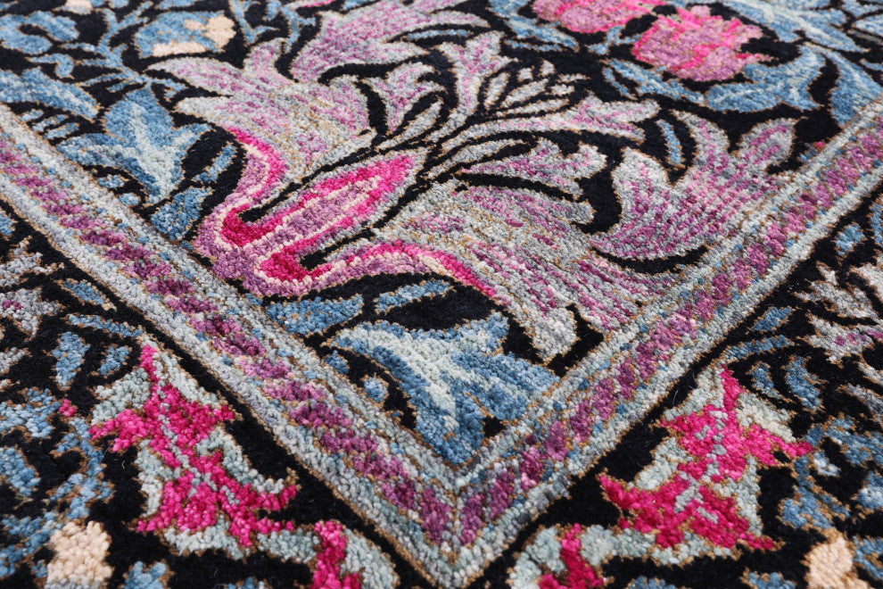 4' 8" X 7' 1" William Morris Handmade Area Rug Q5943
