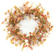 Mixed Fall Foliage Wreath 22"D