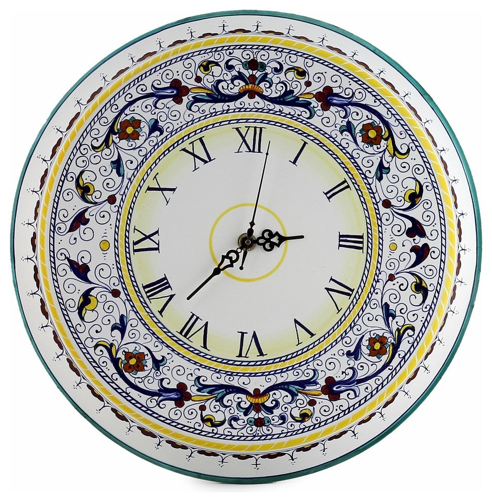 Ricco Deruta Deluxe, Large Round Wall Clock