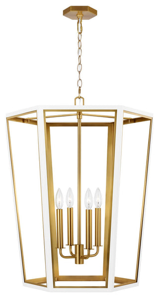 Curt Medium Lantern, Matte White