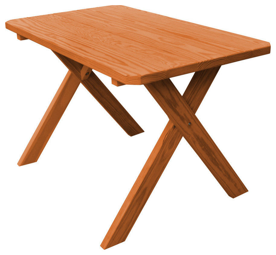 Pressure Treated Pine Cross Leg Picnic Table