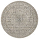 Jean Stoffer x Loloi Katherine Area Rug, Beige / Mist, 5'-3" X 5'-3" Round