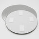 Small Decorative Wall Self Adhesive Shaped Mirrors, Set of 4, Round
