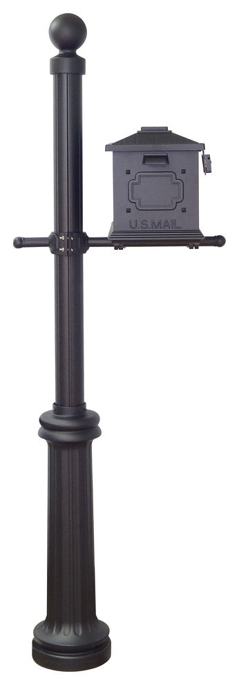 Kingston Curbside Mailbox and Fresno Mailbox Post