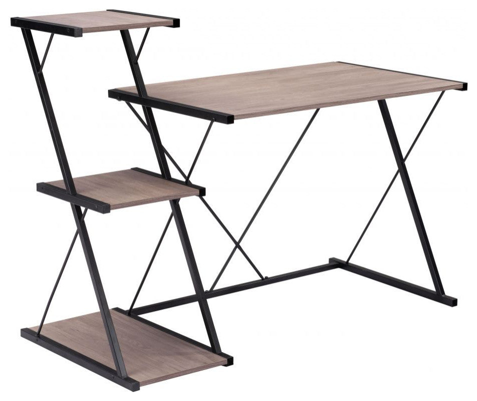 Tunisia Desk Brown/Black