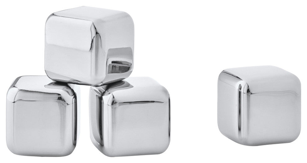 Lounge Stainless Steel Ice Cubes