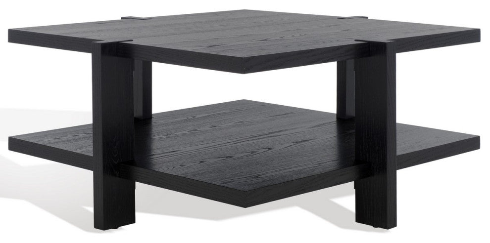 Safavieh Couture Quigley Square Coffee Table, Black