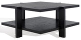 Safavieh Couture Quigley Square Coffee Table, Black