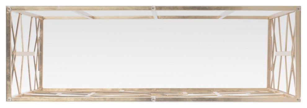 Safavieh Sean Gold Leaf Console Table Gold
