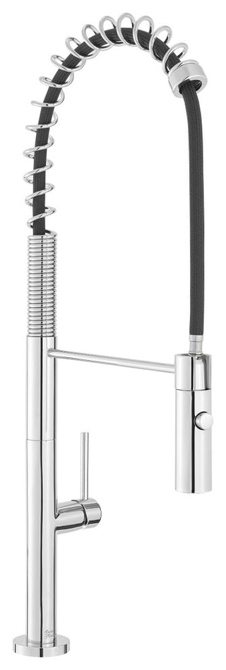Swiss Madison Chalet Single Handle, Pull-Down Kitchen Faucet, Chrome