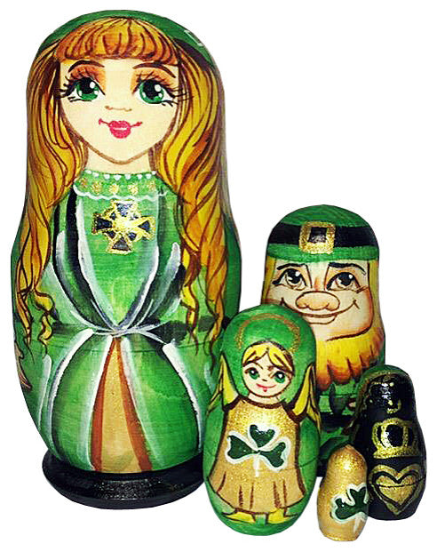 Irish Princess 5 Piece Nested