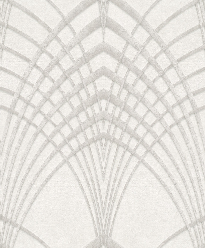 Structures Textured Wallpaper, Arches, 32254, Beige Cream, Sample