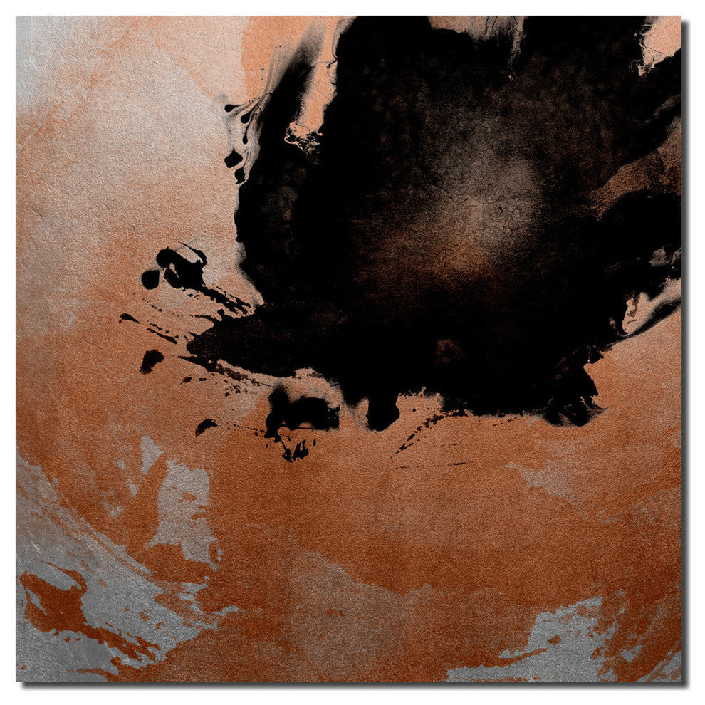 Wall Decor 'Gilt Mod XII' in ArtPlexi, 16"x16"