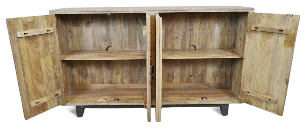 Washed Double Medallion Sideboard