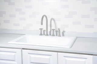 Kingston Brass GT332294 Towne 33" Undermount Single Basin Cast - White