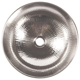 Bohr 14" Vessel Bathroom Sink in Nickel