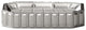 nu steel Glitz Soap Dish, Chrome