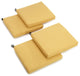 20"x21" Spun Polyester Chair Cushion, Set of 4, Sunflower