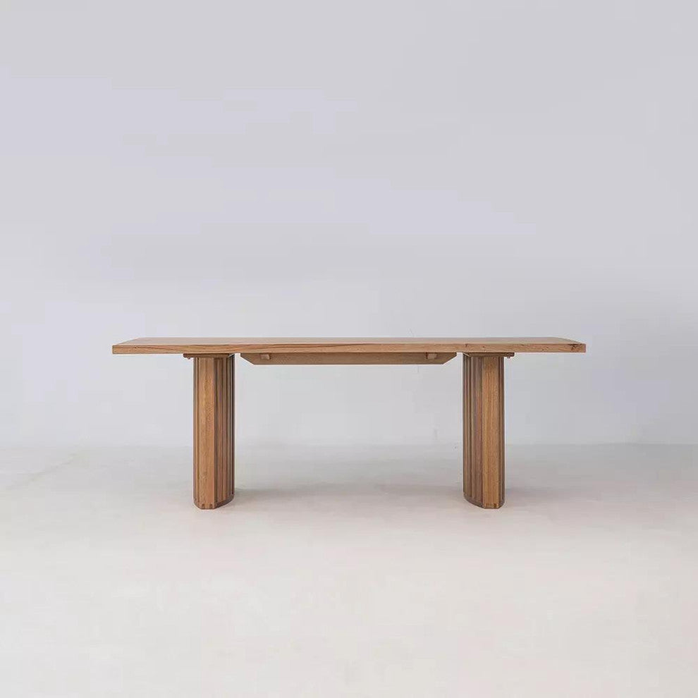 Zither 84" Dining Table, Ginger