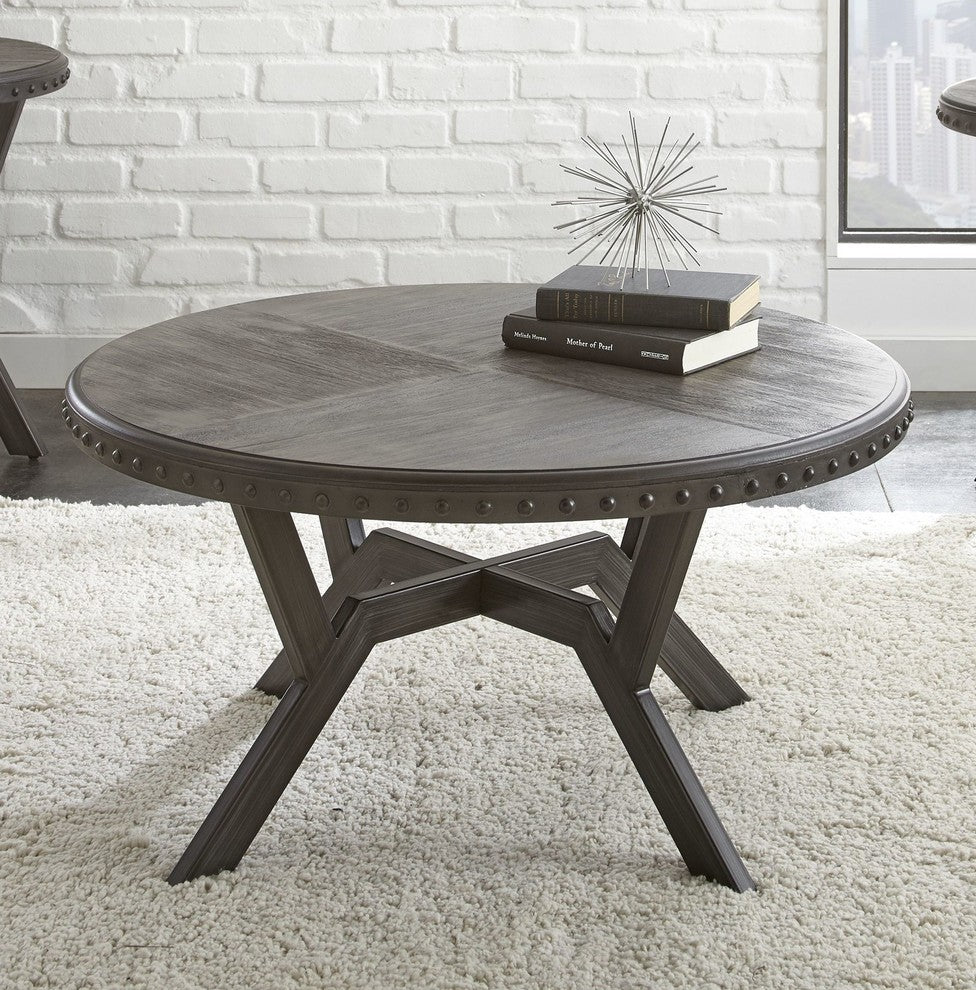 Alamo Round Cocktail Table