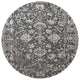 Ahgly Company Indoor Round Mid-Century Modern Area Rugs, 7' Round
