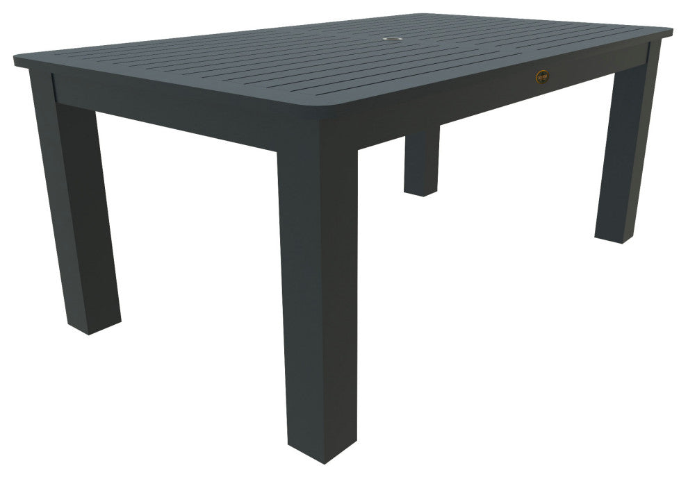Rectangular 42x72 Table, Weathered Acorn, Federal Blue
