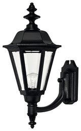 Outdoor Manor House 1-Light, Black
