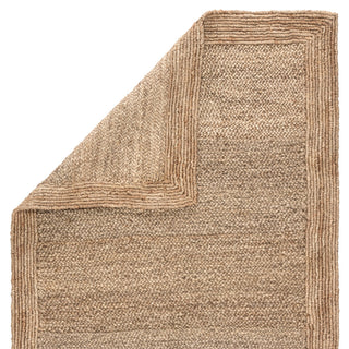 Jaipur Living Aboo Natural Solid Beige Area Rug, 10'x14'