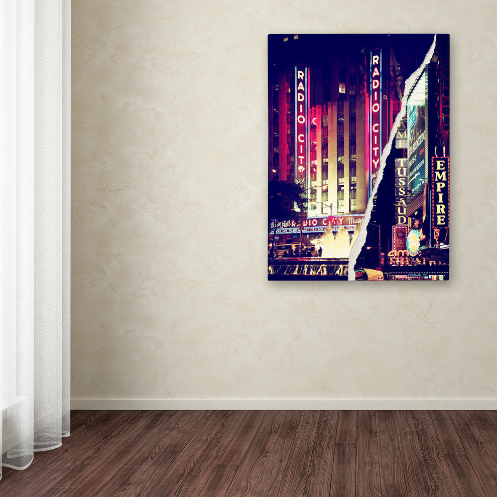 'Times Square Theater District' Canvas Art by Philippe Hugonnard