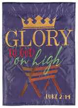 Glory To God Flag, Polyester, Garden