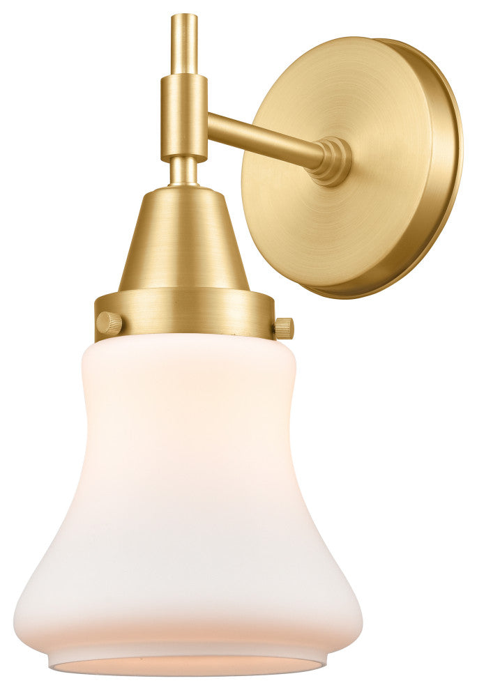 Innovations 447-1W-SG-G191-LED 1-Light Sconce, Satin Gold