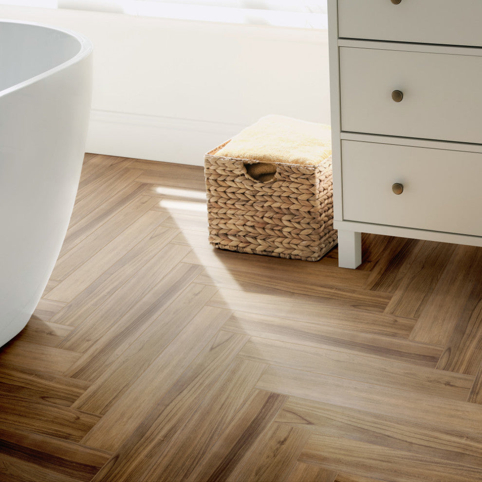 Mt Royale Gunstock Porcelain Floor and Wall Tile Sample
