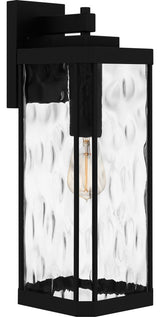 Quoizel BCR8407MBK 1-Light Outdoor Wall Mount, Balchier