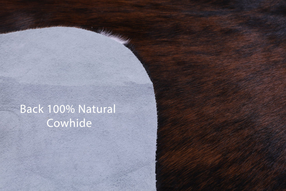 Brindle Natural Cowhide Rug 6' 11" X 6' 3" C2200