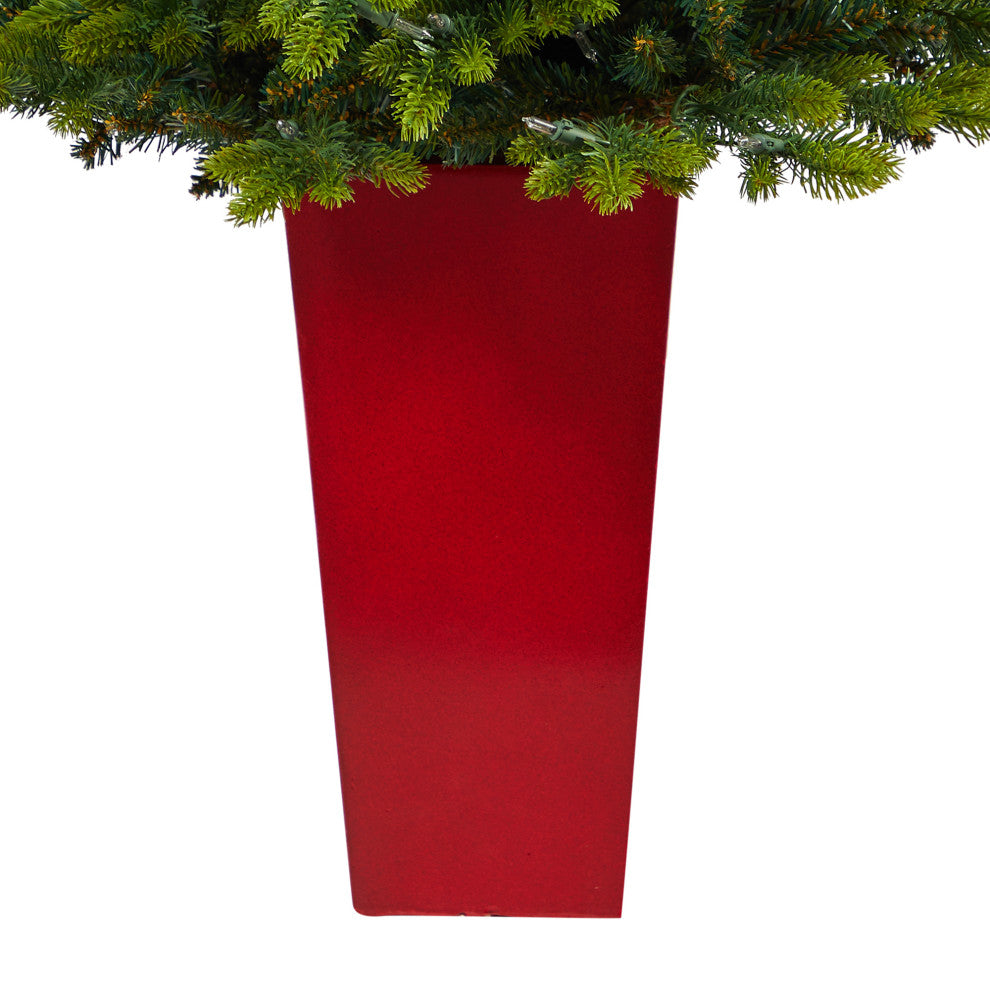 44" North Carolina Fir Faux Xmas Tree W/150 Clear Lights & 563 Bendable Branches